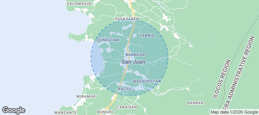 San Juan Airbnb map
